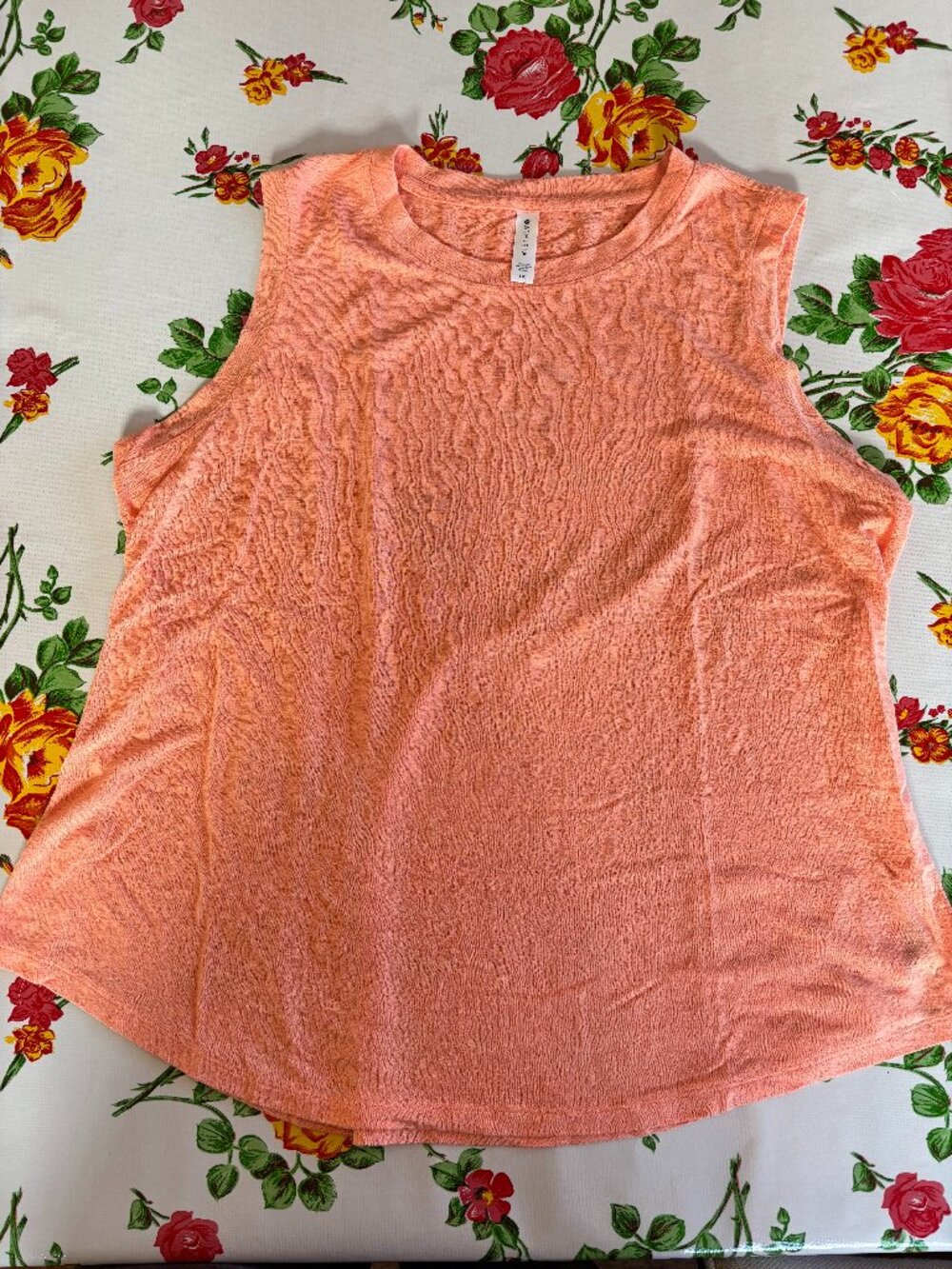 Athleta Breezy Tank in Salmon Size 1X
